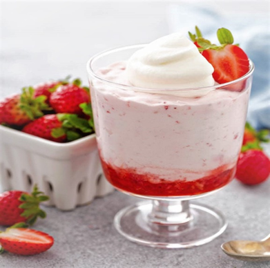 Easiest Strawberry Mousse Recipe