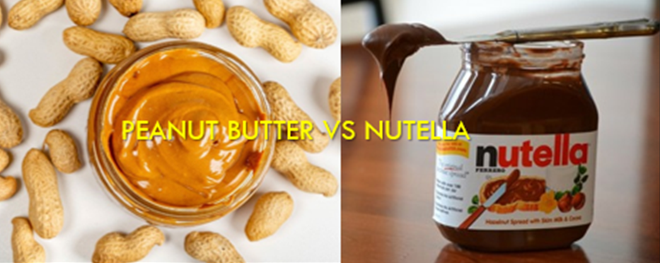 Is peanut butter healthier than Nutella?